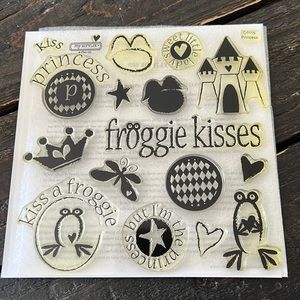 Close to my heart my acrylix stamp set Princess never used!